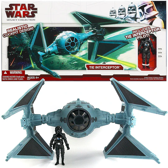 [CAJA ABIERTA] TIE Interceptor Legacy Collection 3,75