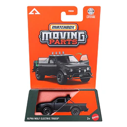 Alpha Wolf Electric Truck Moving Parts Matchbox