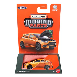 2018 Ford Focus RS Moving Parts Matchbox