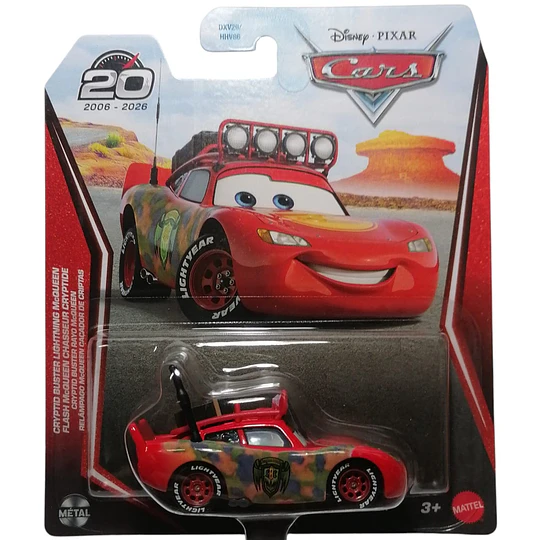 Cryptid Buster Lightning McQueen [20 Aniv.] Cars