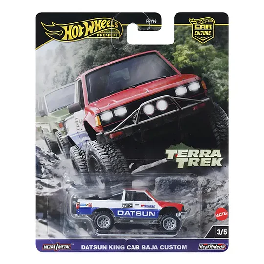 Datsun King Cab Baja Custom Car Culture Terra Trek Hot Wheels Premium