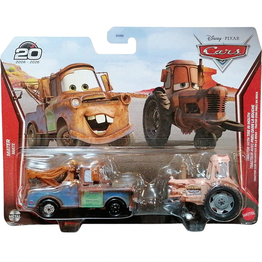 Mater & Tractor With Tire In Mouth 2-Pack [20 Aniv.] Cars