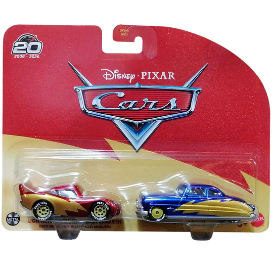 Lightning McQueen & Doc Hudson 2-Pack [20 Aniv.] Cars