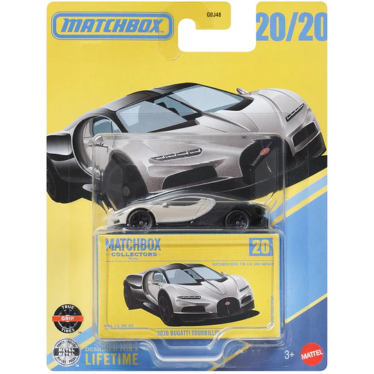 2026 Bugatti Tourbillon Collectors #20 Matchbox