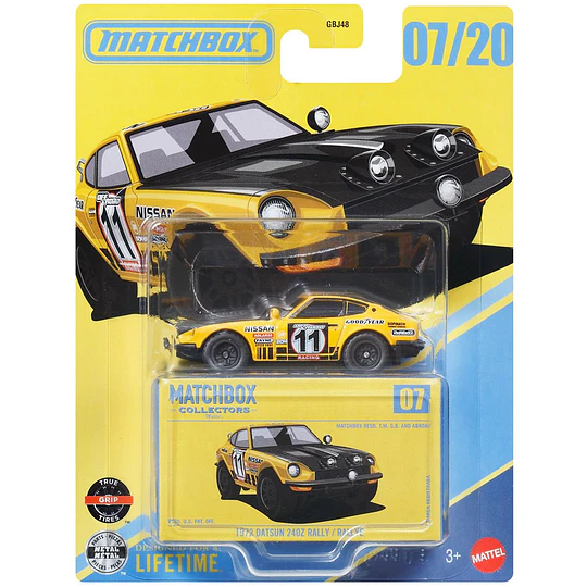 1972 Datsun 240Z Rally Collectors #07 Matchbox