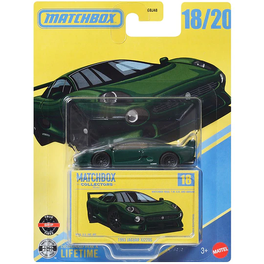 1993 Jaguar XJ220S Collectors #18 Matchbox