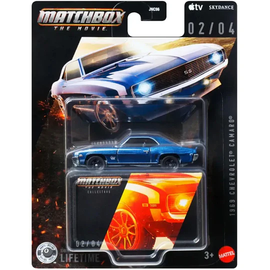 1969 Chevrolet Camaro The Movie #02 Collectors Matchbox