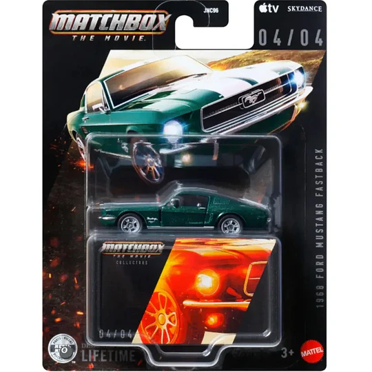 1968 Ford Mustang Fastback The Movie #04 Collectors Matchbox