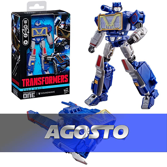Soundwave Deluxe Class Transformers One Studio Series Transformers