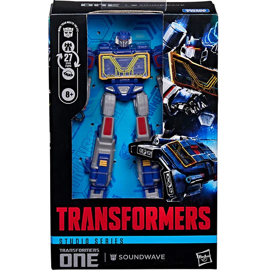 Soundwave Deluxe Class Transformers One Studio Series Transformers