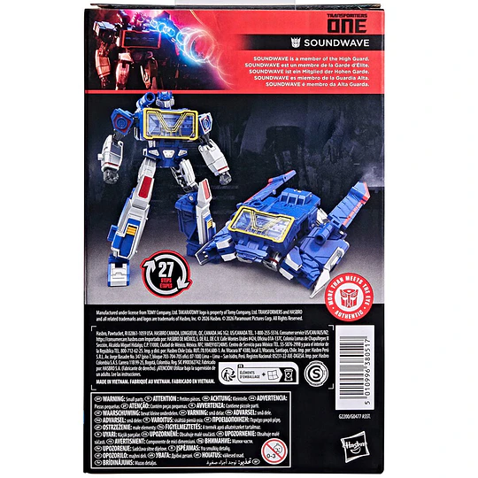 Soundwave Deluxe Class Transformers One Studio Series Transformers