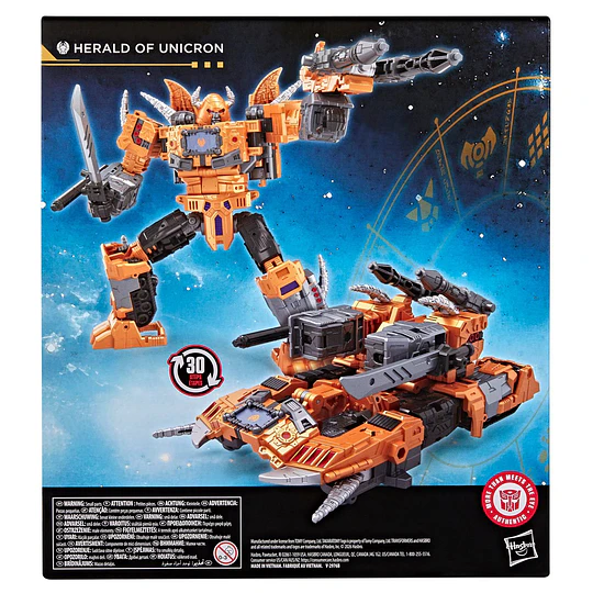 Herald of Unicron Leader Class Age of the Primes Transformers
