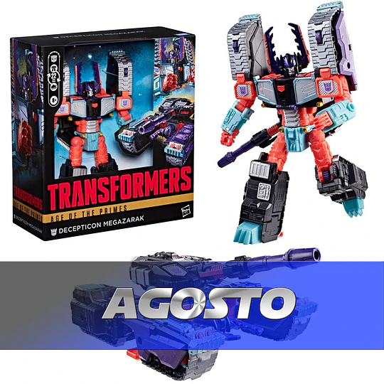Decepticon Megazarak Leader Class Age of the Primes Transformers