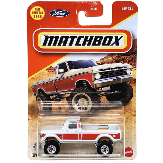 1974 Ford F-100 Ranger Vehículo Matchbox Básico Car Collection 1:64