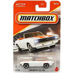1969 Camaro SS 396 Vehículo Matchbox Básico Car Collection 1:64