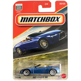 2021 Lexus LC 500 Vehículo Matchbox Básico Car Collection 1:64