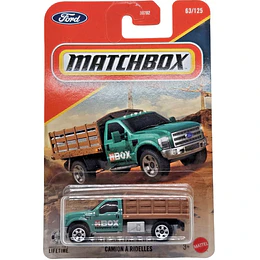 Ford F-350 Stake Bed Truck Vehículo Matchbox Básico Car Collection 1:64
