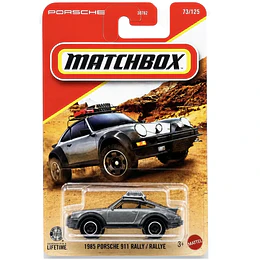 1985 Porsche 911 Rally Vehículo Matchbox Básico Car Collection 1:64