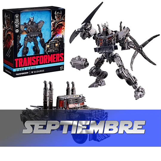 Scourge Transformers: Rise of the Beasts Leader Class Studio Series Transformers