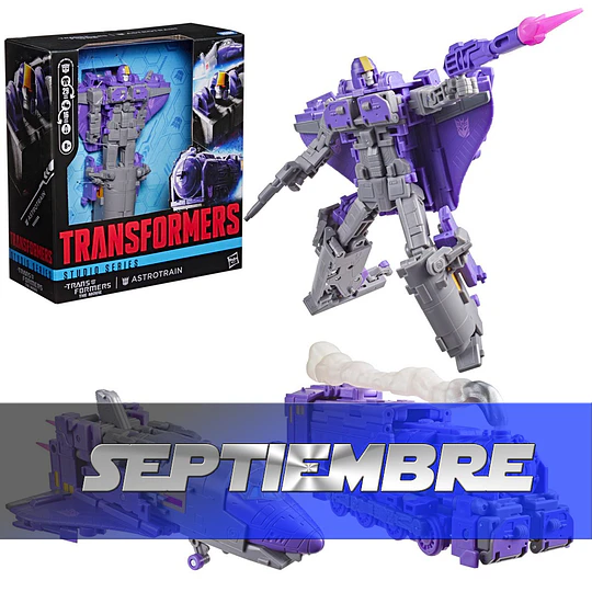 Astrotrain Leader Class Transformers: The Movie Studio Series Transformers