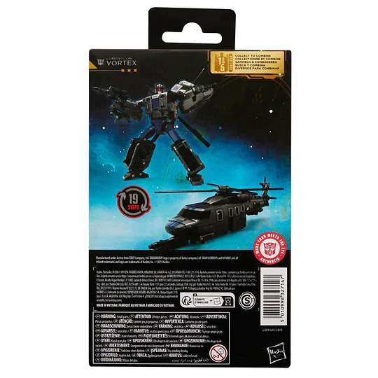 Combaticon Vortex Deluxe Class Age of the Primes Transformers