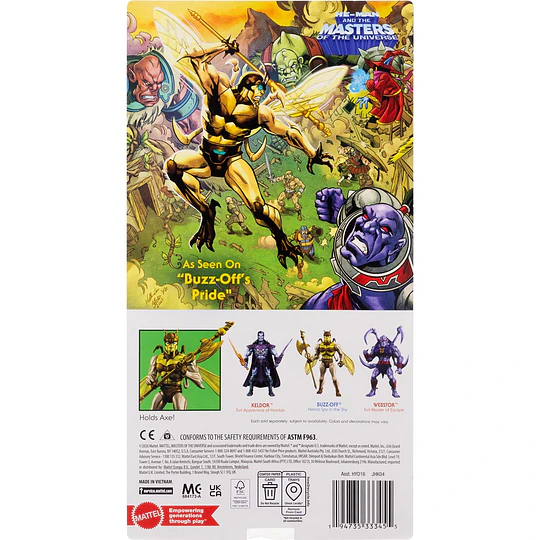 200x Buzz-Off Cartoon Masters of the Universe MOTU