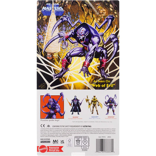 200x Webstor Cartoon Masters of the Universe MOTU