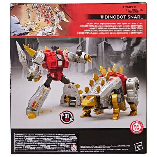 Dinobot Snarl Leader Class Transformers: The Movie Studio Series Transformers