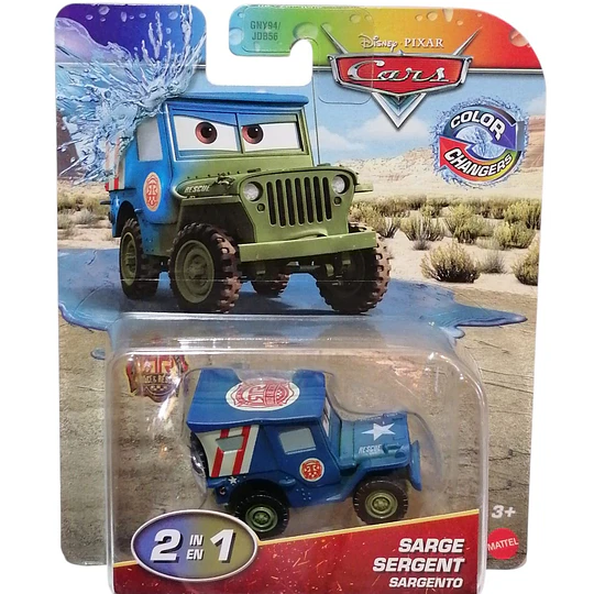Sarge Color Changers Cars