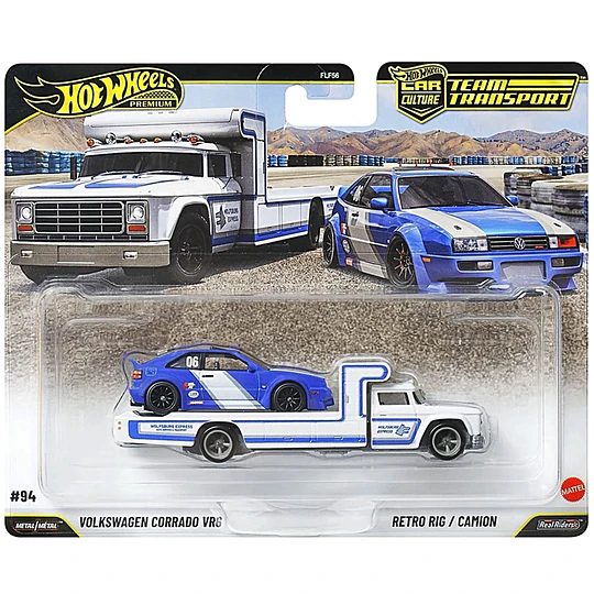 Volkswagen Corrado VR6 #94 Team Transport Hot Wheels Premium 1:64
