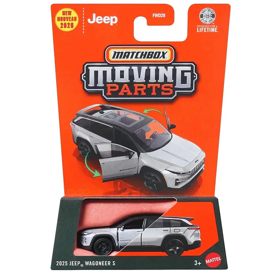 2025 Jeep Wagoneer S Moving Parts Matchbox