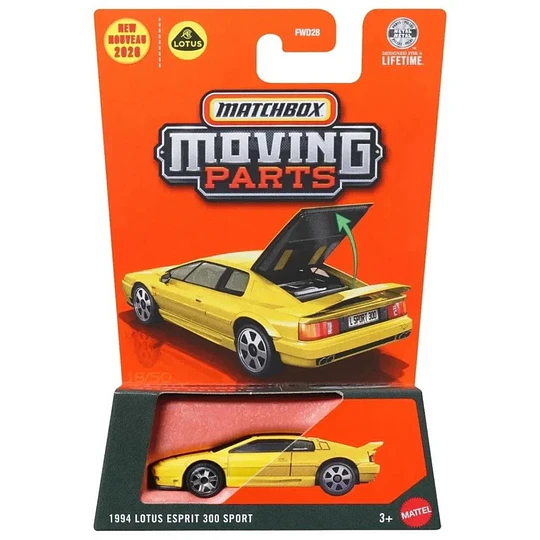 1994 Lotus Esprit 300 Sport Moving Parts Matchbox