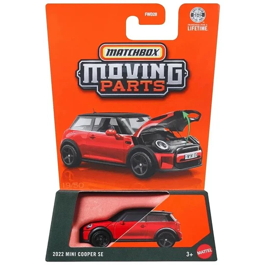 2022 Mini Cooper SE Moving Parts Matchbox