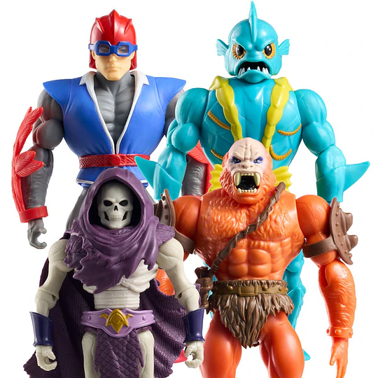 Battle For Subternia 4-Pack Origins Masters of the Universe MOTU