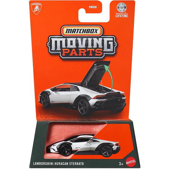 Lamborghini Huracan Sterrato Moving Parts Matchbox