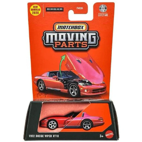 1992 Dodge Viper RT10 Moving Parts Matchbox