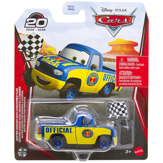 Dexter Hoover with Checkered Flag [20 Aniv.] Cars