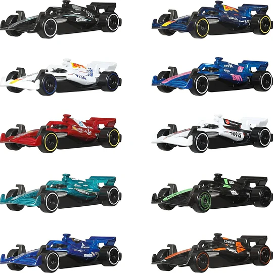 10-Pack F1 2025 Formula 1 Hot Wheels