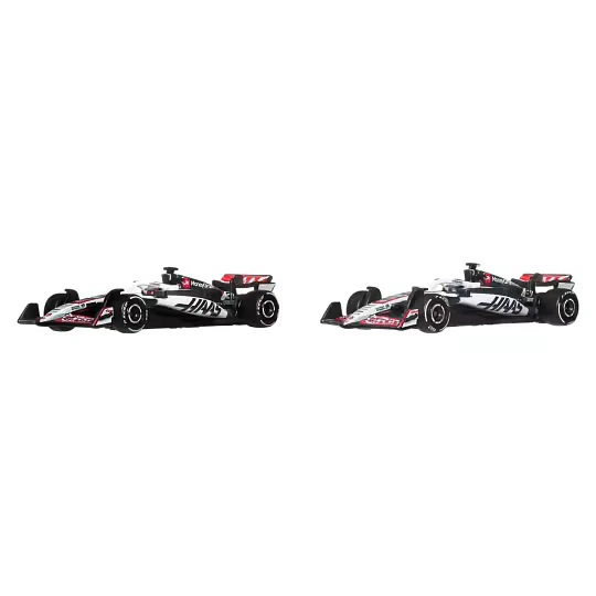 MoneyGram Hass F1 Team (#31 y #87) 2-Pack Formula 1 Hot Wheels Premium 1:64