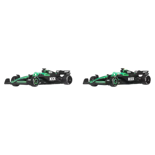 KICK Sauber F1 Team (#5 y #27) 2-Pack Formula 1 Hot Wheels Premium 1:64
