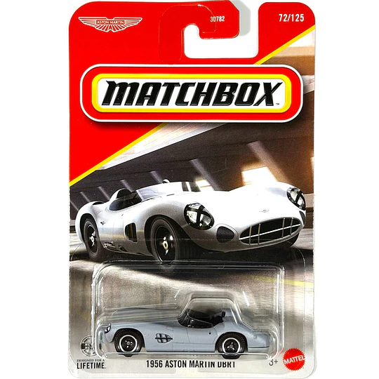 1956 Aston Marton BDR1 Vehículo Matchbox Básico Car Collection 1:64
