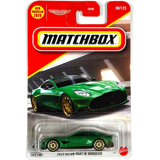 2025 Aston Martin Vanquish Vehículo Matchbox Básico Car Collection 1:64
