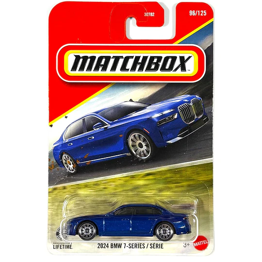 2024 BMW 7-Series Vehículo Matchbox Básico Car Collection 1:64