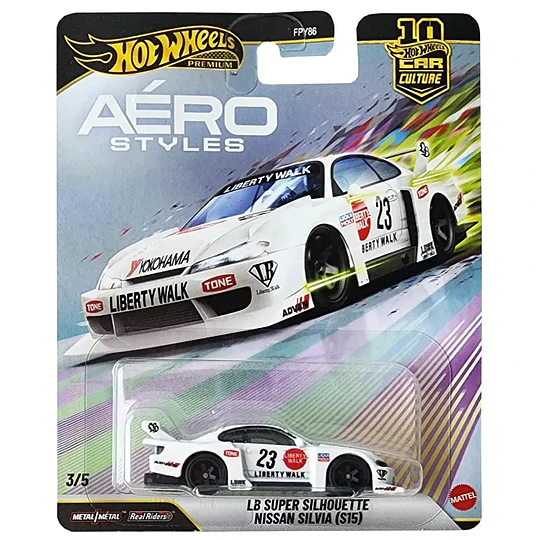 LB Super Silhouette Nissan Silvia (S15) Aéro Styles Car Culture Hot Wheels Premium