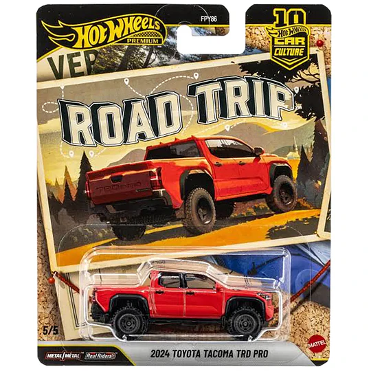 2024 Toyota Tacoma TRD Pro Road Trip Car Culture Hot Wheels Premium