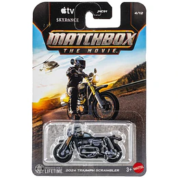 2024 Triumph Scrambler The Movie Vehículo Matchbox Básico Car Collection 1:64