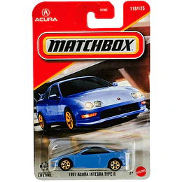 1997 Acura Integra Type R Vehículo Matchbox Básico Car Collection 1:64
