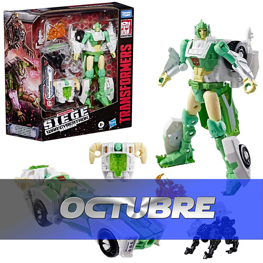 Autobot Greenlight with Dazzlestrike WFC-S15 War for Cybertron: Siege Transformers