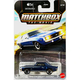 1969 Chevrolet Camaro Vehículo Matchbox Básico Car Collection 1:64