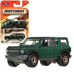 2021 Ford Bronco Vehículo Matchbox Básico Car Collection 1:64